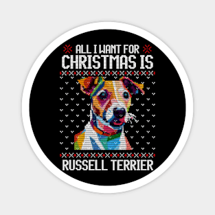 All I Want for Christmas is Jack Russell Terrier - Christmas Gift for Dog Lover Magnet